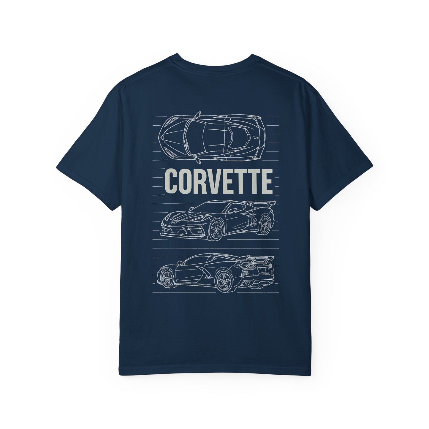C8 Corvette Blueprint Tee
