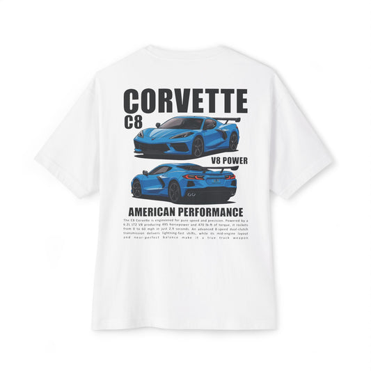 C8 Corvette Vintage Oversized Tee