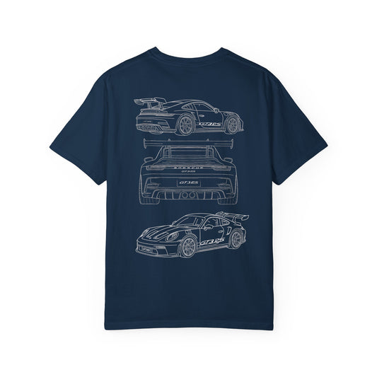 911 GT3 RS Blueprint Tee